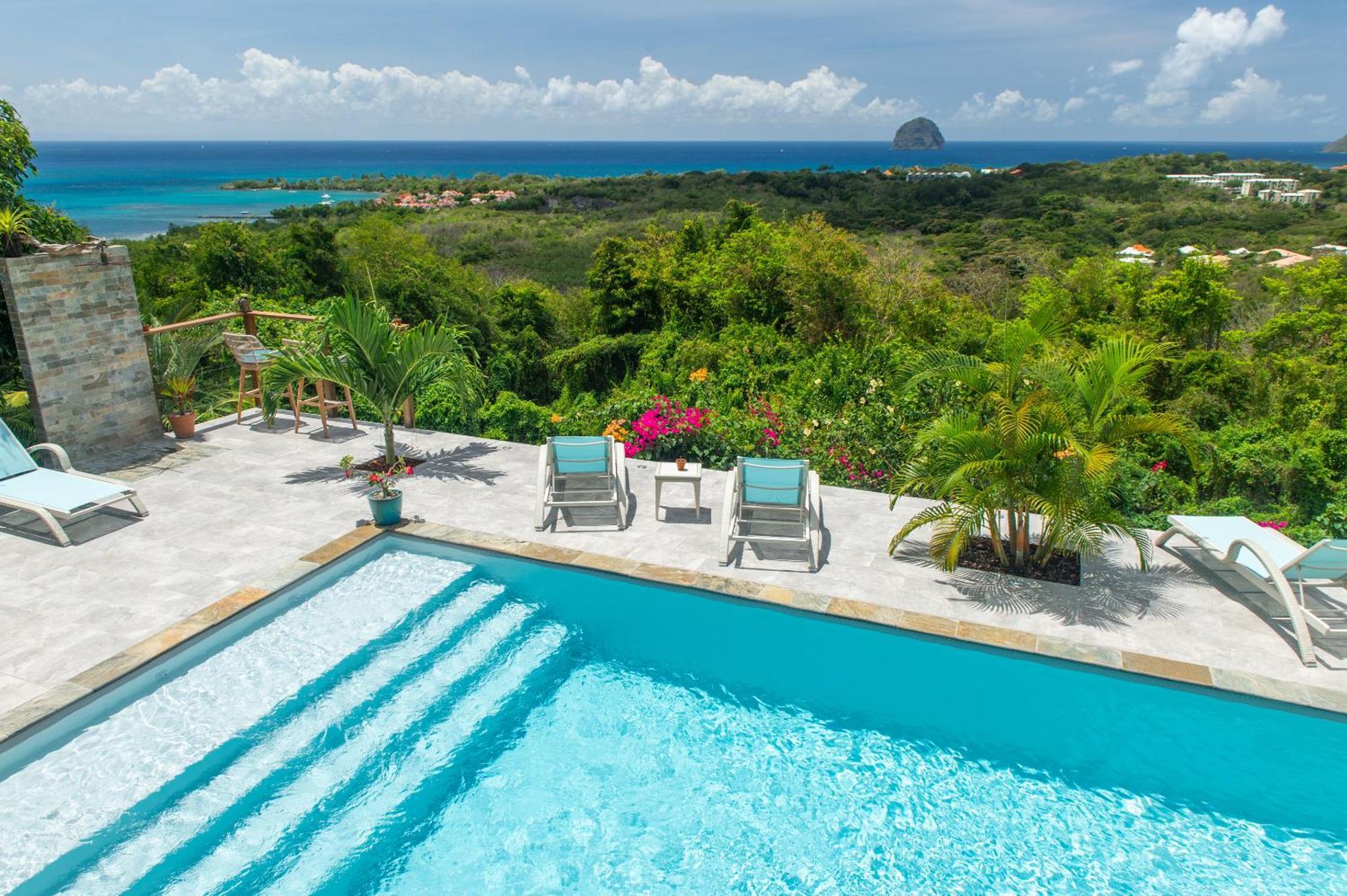 Kaz O'Rocher - Sea View Appartements Le Diamant Quarto foto